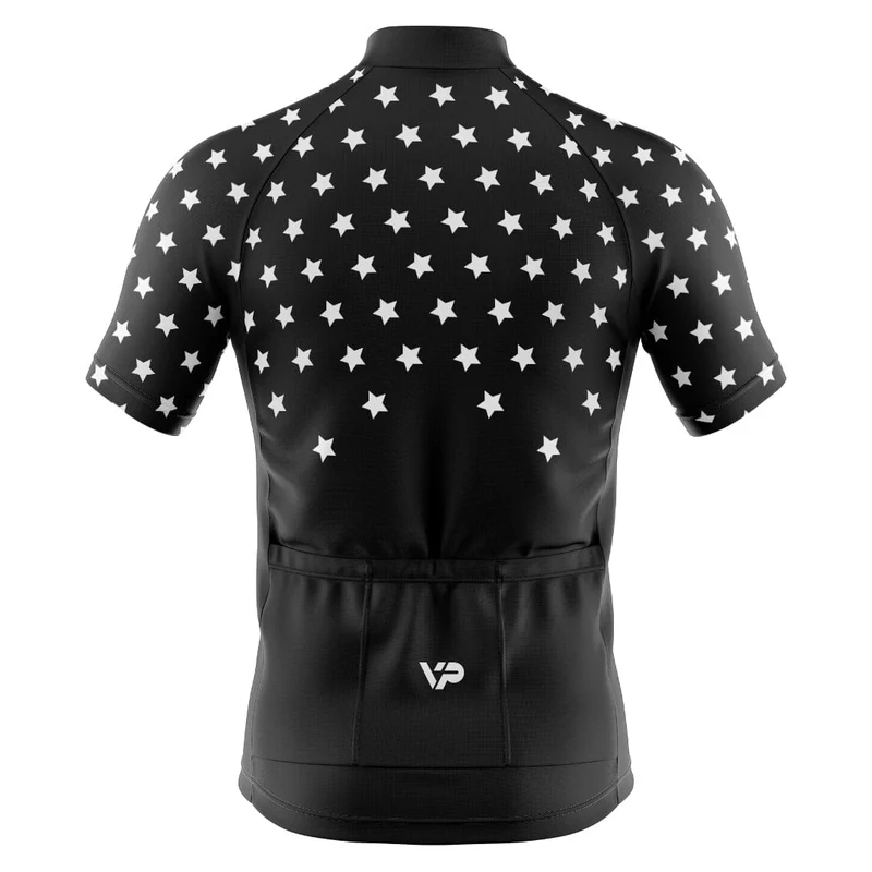 Stars Cycling Jersey VP16 - Black