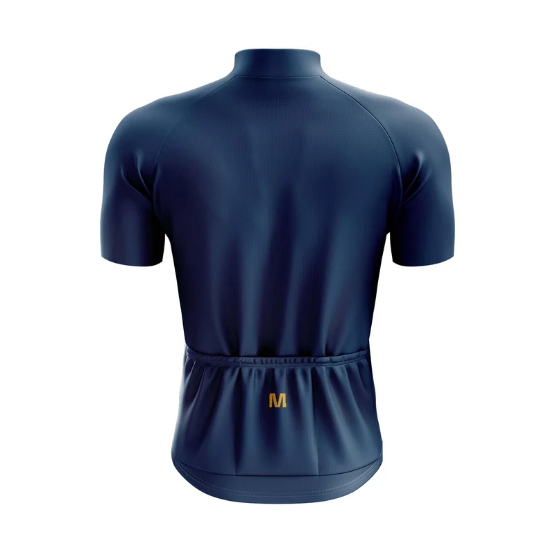 Men's Dark Blue Cycling Jersey