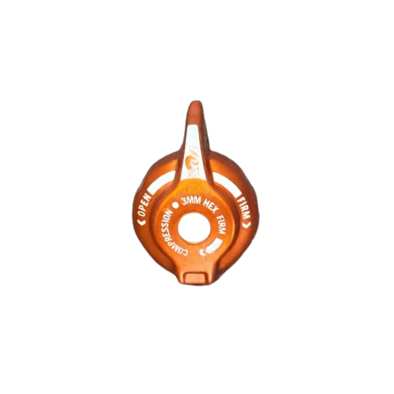 FOX DPX2 3-Pos Compression Knob | Factory | Orange