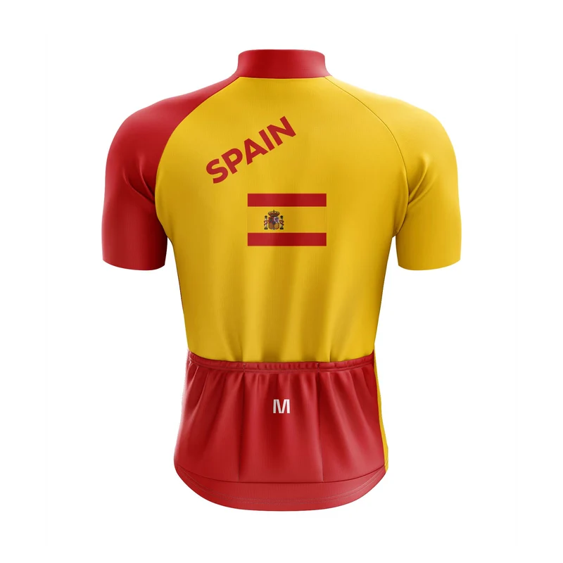 Men's Spain Cycling Jersey or Bib Shorts