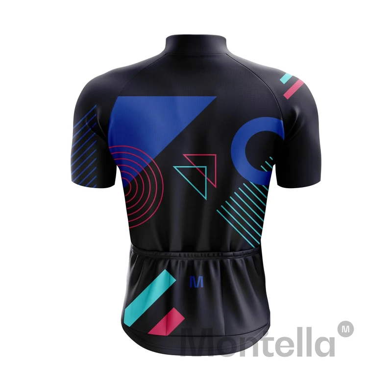 Men's Blue Tempo Cycling Jersey or Bib Shorts
