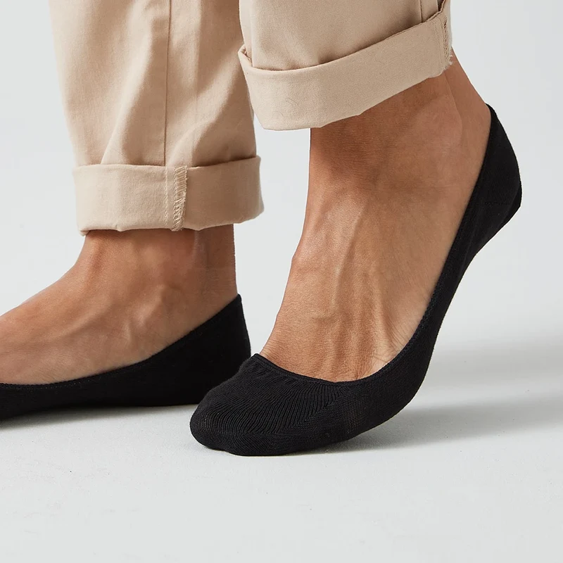 Loafer Socken | Schwarz