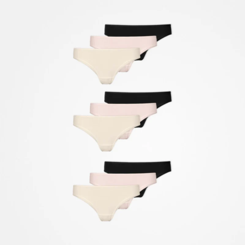 Brazilian Slips | Mix (Hellbeige/Rose/Schwarz)