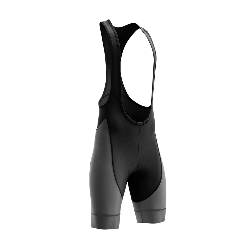 All Grey Cycling Bib Shorts