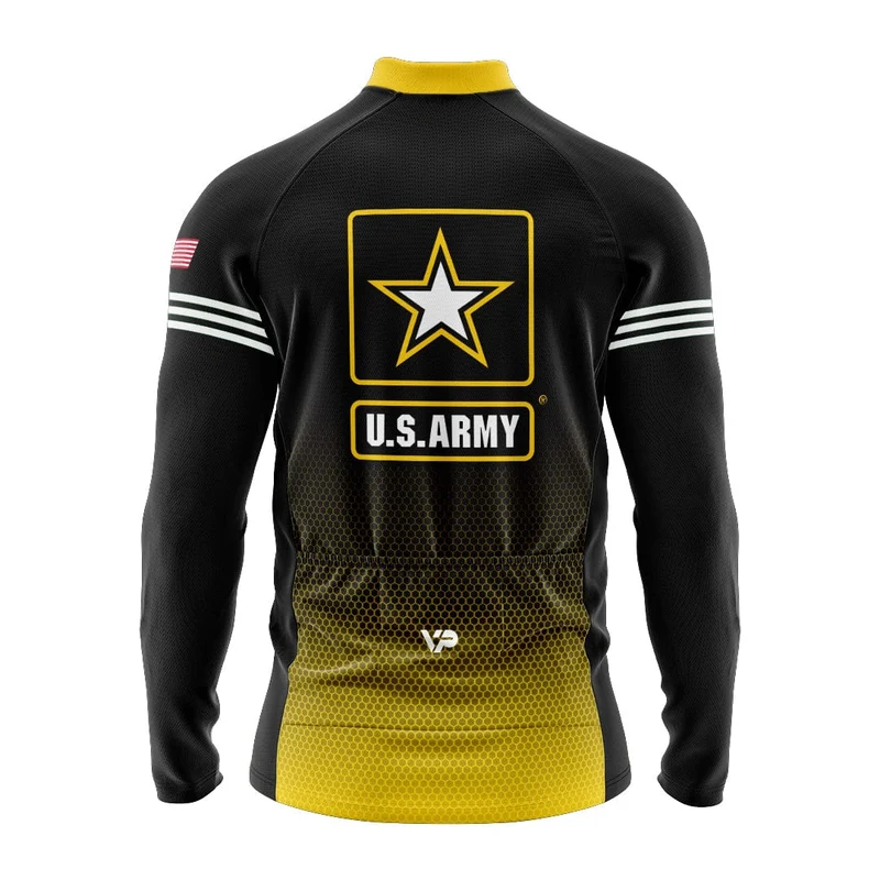 USA Army Long Sleeve Cycling Jersey