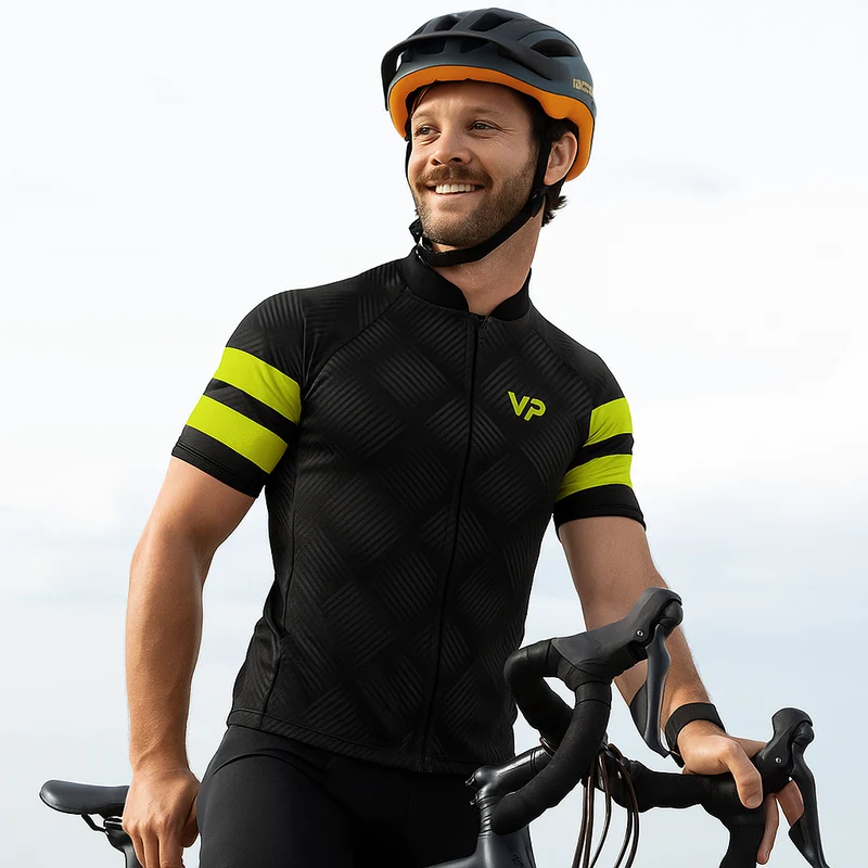 Grey Cycling Jersey VP15