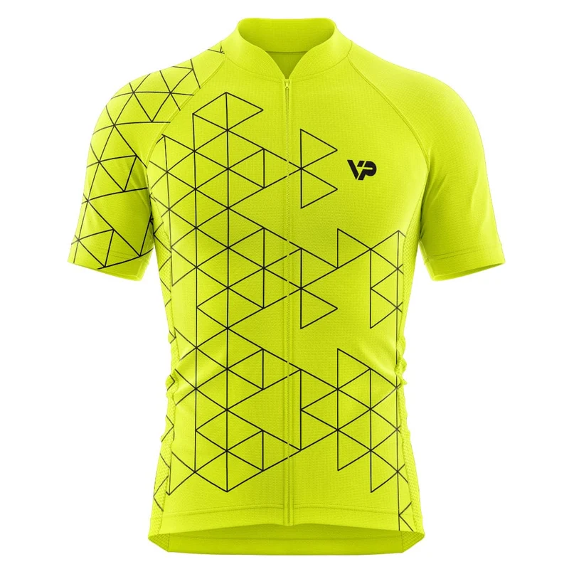 Hi Viz Cycling Jersey - Yellow