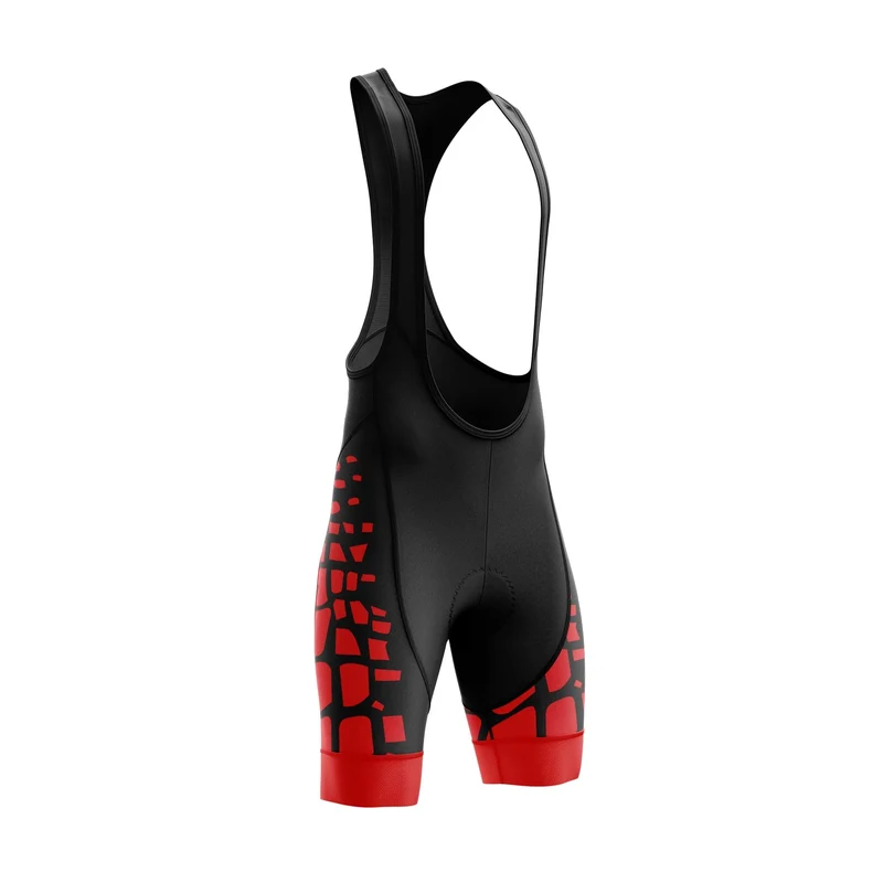 Unique Cycling Bib Shorts VP14 - Red
