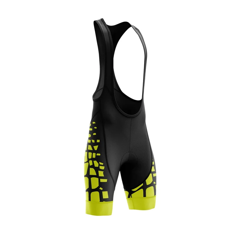 Unique Cycling Bib Shorts VP14 - Yellow