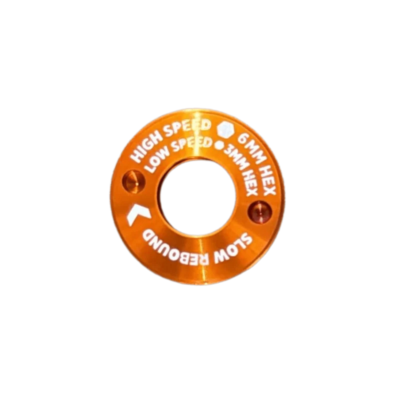 FOX DHX2 / Float X2 Rebound Adjuster Knob | Orange