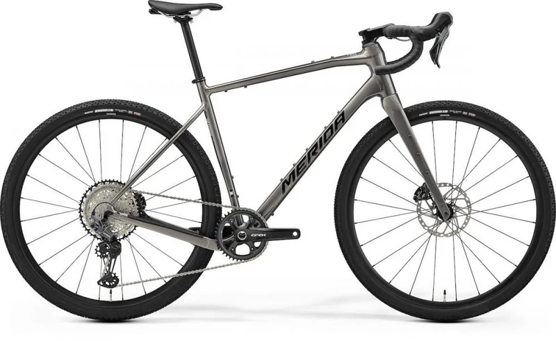 MERIDA SILEX 700 Gravelbike Größe L Shimano GRX 1 x 12 Warm Slate Grey