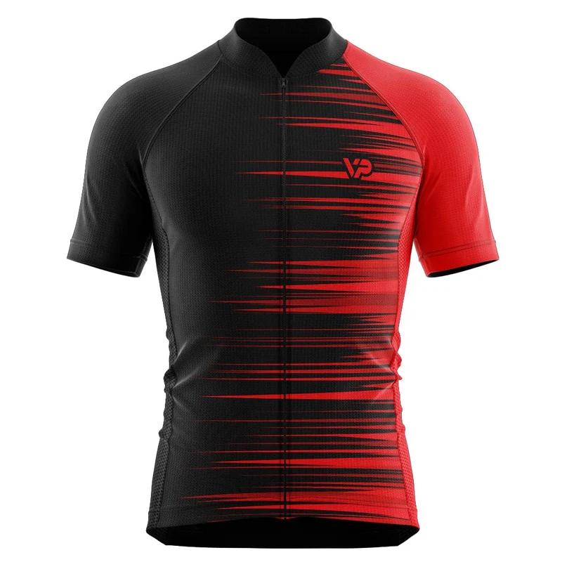 Red Cycling Jersey VP10