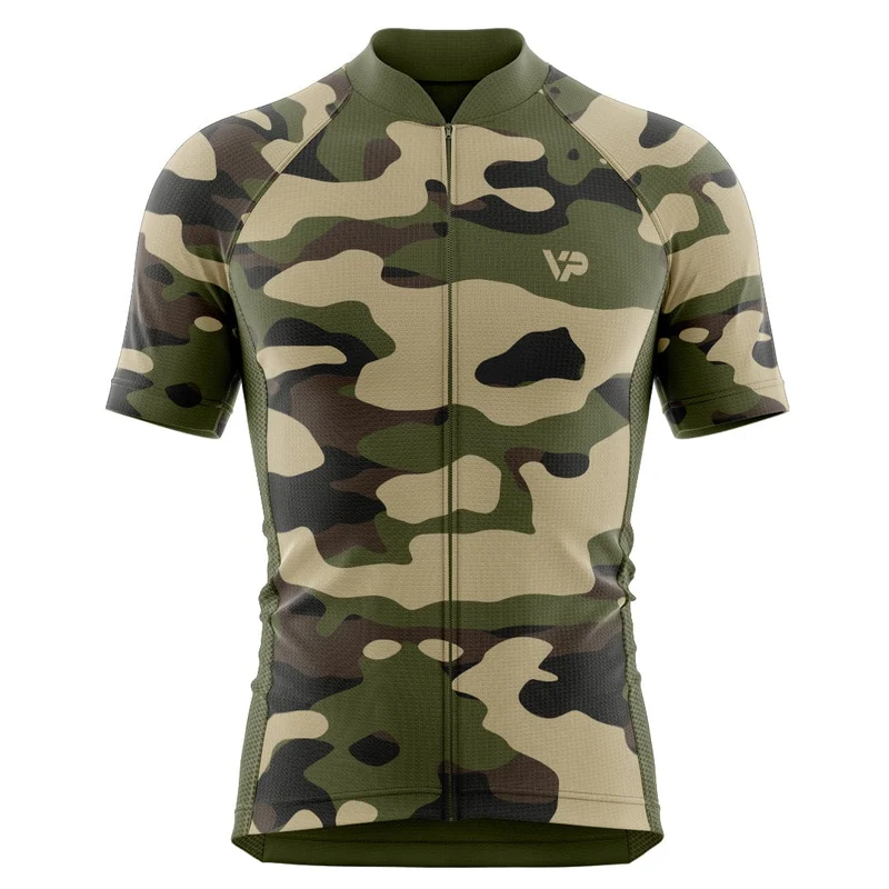 Camouflage Cycling Jersey