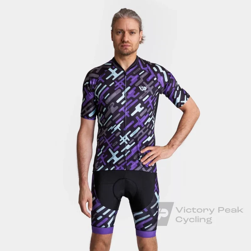 Purple Pattern Cycling Kit