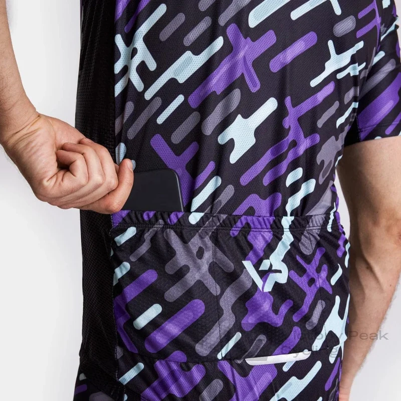 Purple Pattern Cycling Kit
