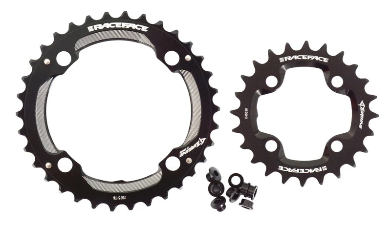 Race Face Turbine 2x11-fach Kettenblatt Set | 34/24 Zähne | 104mm/64mm