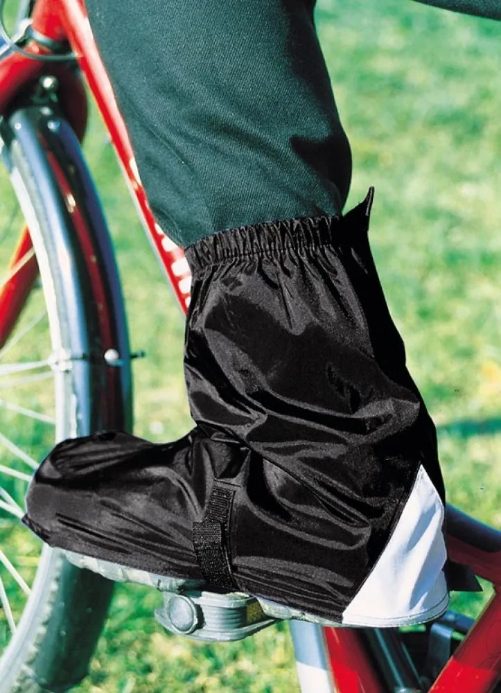 HOCK Überschuh "gamAs" knöchellang, Größe M (39-41,5), schwarz, 100% Nylon, verstellbare Klettverschlüsse, verstellbare Sohlenweite