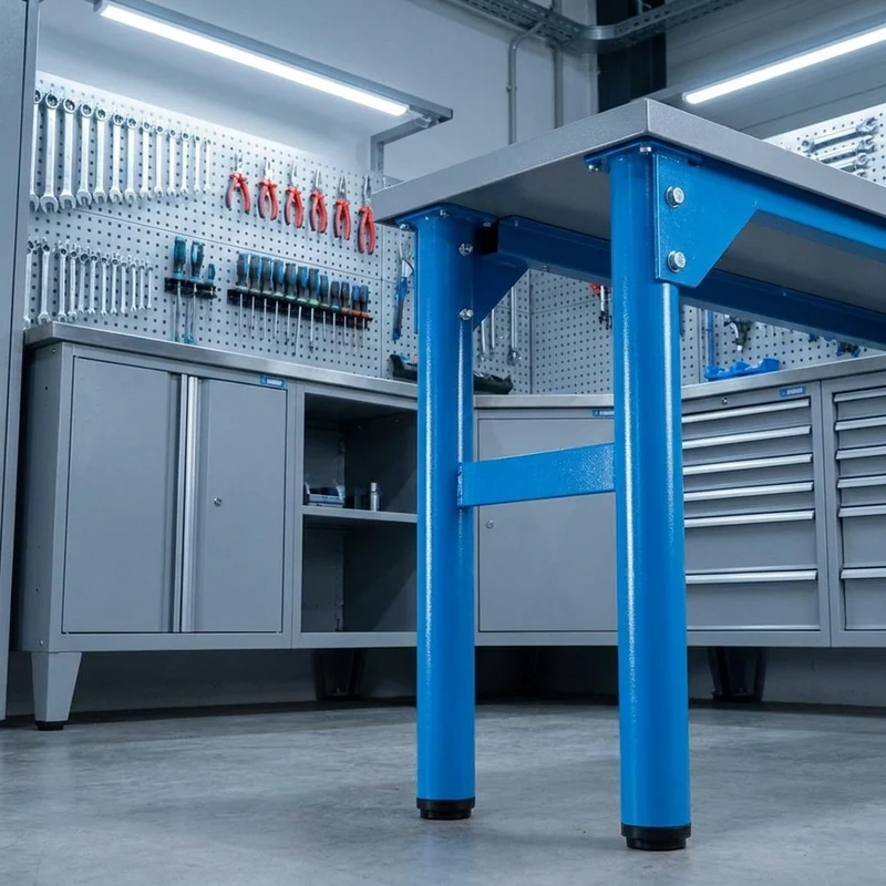Unior Fuß-Set für Eckwerkbank 2teilig 990LB