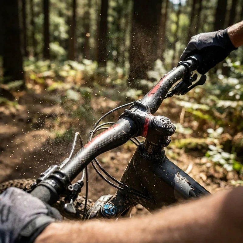 Race Face Era Carbon Riser Lenker, 35.0, 780x20mm, rot/schwarz - präzise Kontrolle & geringes Gewicht
