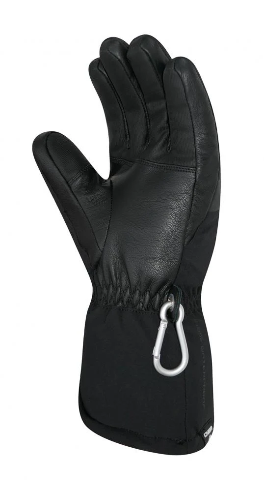 CHIBA Supersoft Finger - wasserdichter Winter-Radhandschuh, schwarz, Größe 7,5