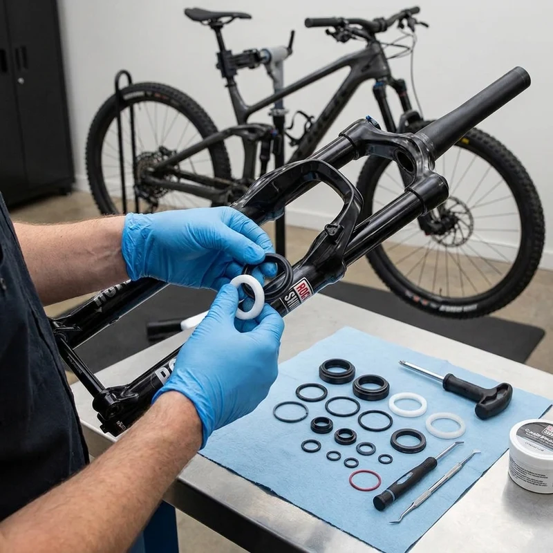 RockShox Federgabel Service-Kit A1 Yari Dual Pos.Air 200Std/1 Jahr Service K.