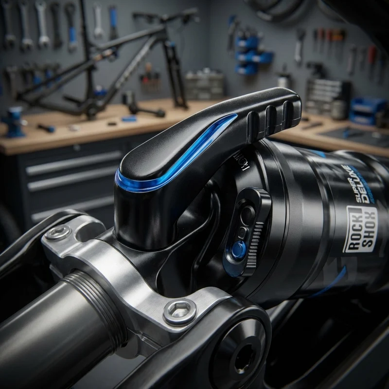 RockShox Druckstufen Knopf für Super Deluxe A1 11.4115.107.070(2017+) /Hinterbaudämpfer