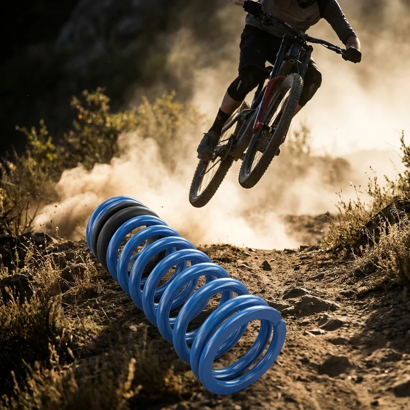 RockShox Feder 10 BOXXER COIL hart blau 11.4015.380.030