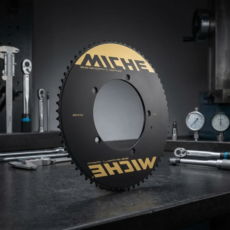 Miche Kettenblatt Seigiorni Oro 66Z schwarz 1/8" BCD 144mm Box