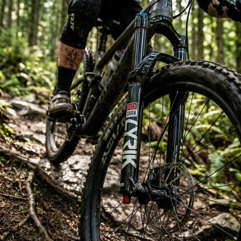 RockShox Gabel-Strh+BrückCSU Lyrik/Yari RS Ultim. DebAir 27.5/.29,42 Offset,alu,GlossBlack