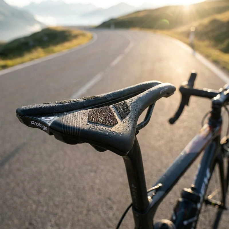 Prologo Dimension R2 CPC Fahrradsattel 143 mm Schwarz-Anthrazit - Leichtgewicht für Rennfahrer