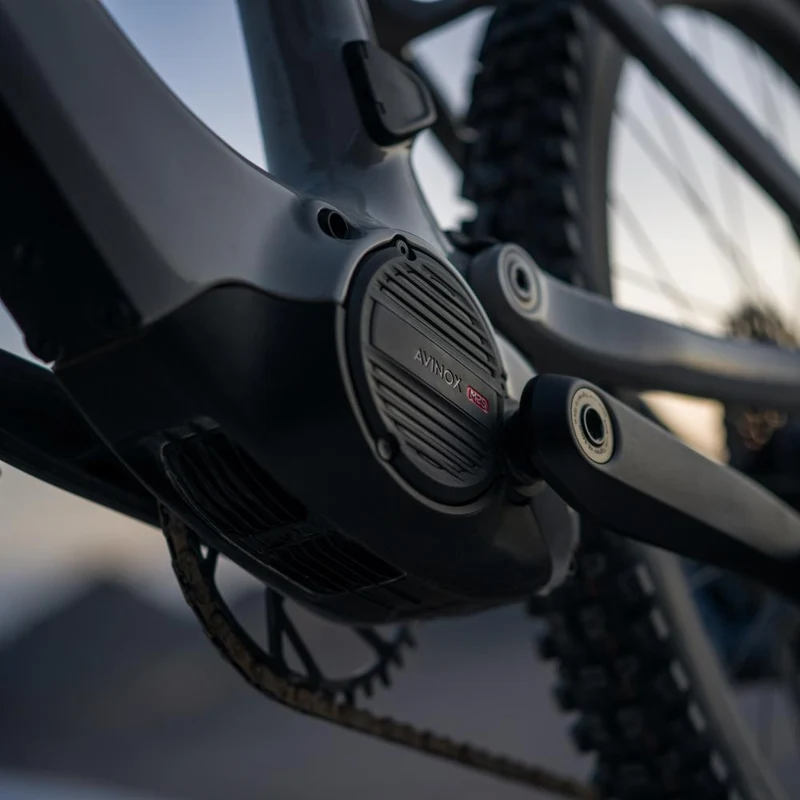 Amflow PX Carbon Pro E-MTB L - 700 Wh, Avinox M2S, Mondstein-Grau