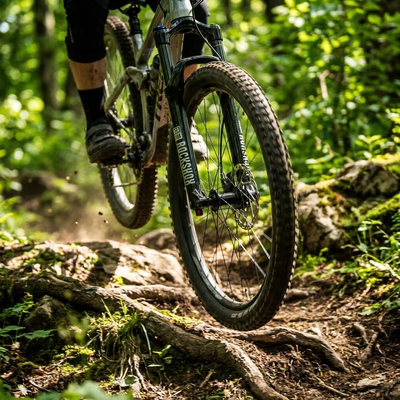 Federgabel RockShox Recon Silver RL 120mm Disc 27.5 Zoll 1 1/8 schwarz 9mm Schnellspanner Crown Steckachse 42 Offset D1