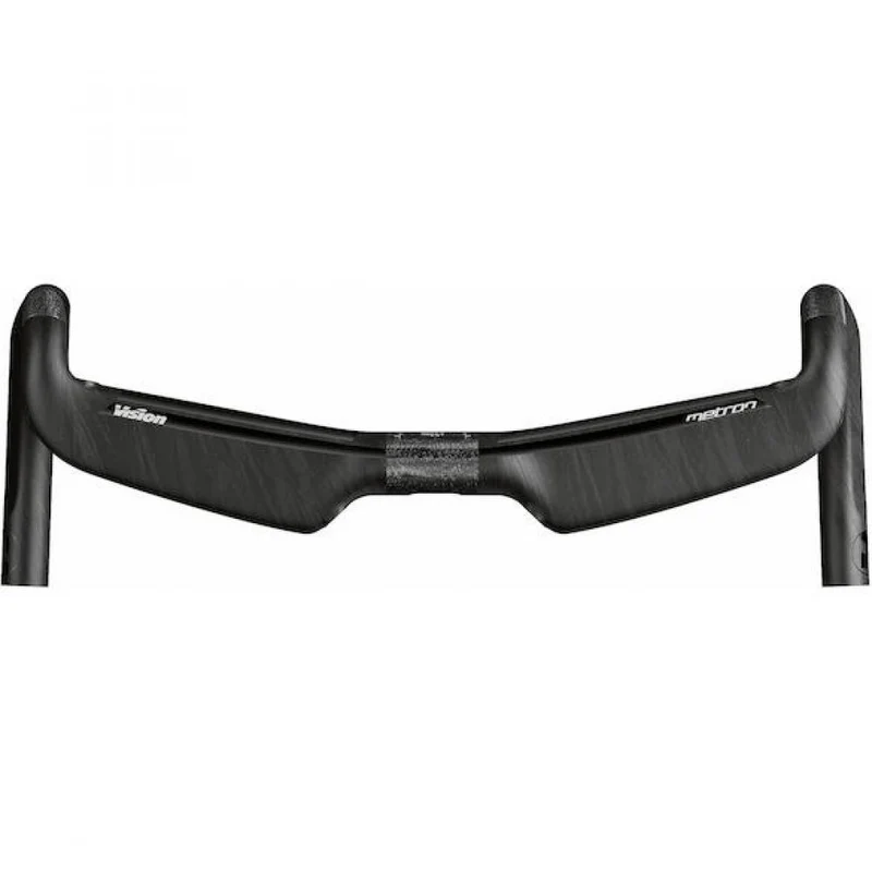 Vision Lenker Metron Aero 31,8 x 380 mm Schwarz - aerodynamischer Carbon-Rennradlenker