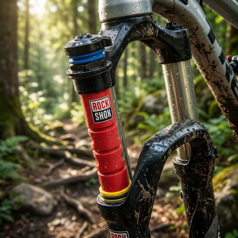 RockShox GabeldämpferAssem.Crown RL 130-150mm 11.4018.104.035,Sector Silver/Recon RL