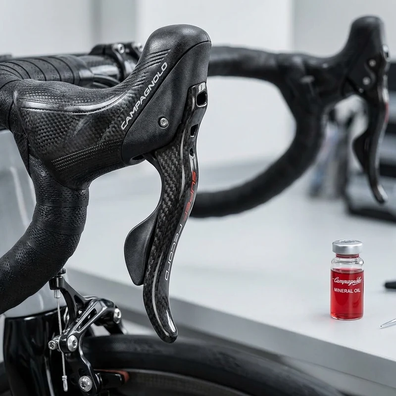 Campagnolo Brems-Schalth.SuperRec.12f li EP 160 EP21-SRD12LF6,VR-Zange+Schrauben+Öl