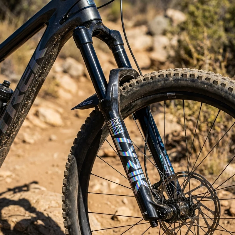 RockShox Gabel Decal-Kit Lyrik Ultimate 27|29 Zoll 11.4018.105.049 gloss Rainbow-Folie für s