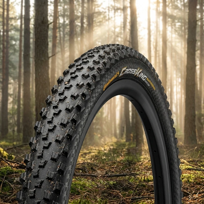 Continental Reifen Conti Cross King II Perf. faltbar 29x2.30 Zoll 58-622 schwarz/schwarz Skin TLR E-25