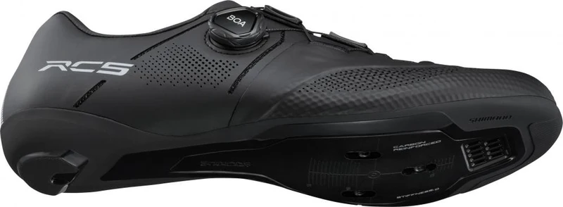 SHIMANO Fahrradschuhe RC503 Herren Damen Road SPD SL Größe 42 breit Schwarz