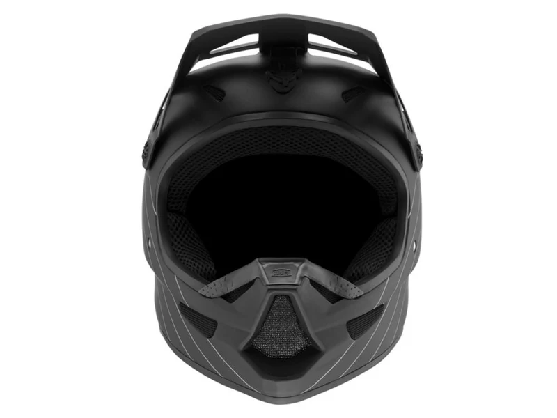 100% Status helmet XXL black - leichter Fullface-Helm mit maximalem Schutz