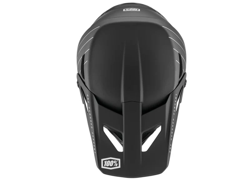 100% Status helmet XXL black - leichter Fullface-Helm mit maximalem Schutz