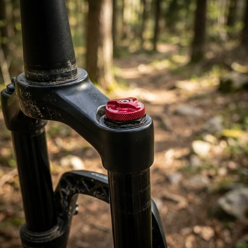 SR-Suntour Einstellknopf für Zugstufe für SF17 NRX-S-LOR
