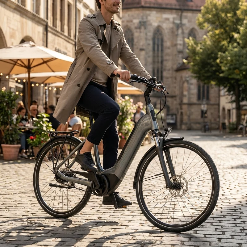 Winora TRIA R8 LOW i500Wh 8-G Nexus - E-City Bike