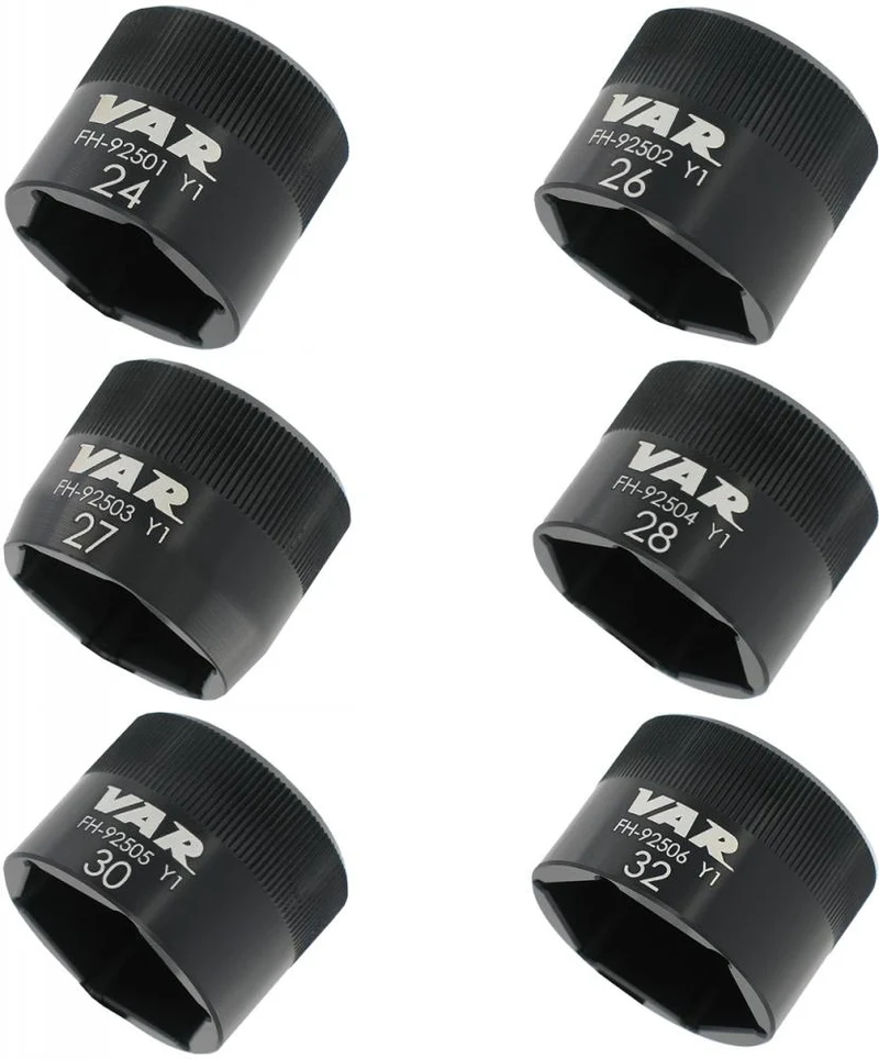 VAR Steckschlüssel 27mm Gabelkappe 27mm - präzises Werkzeug für Federgabelkappen
