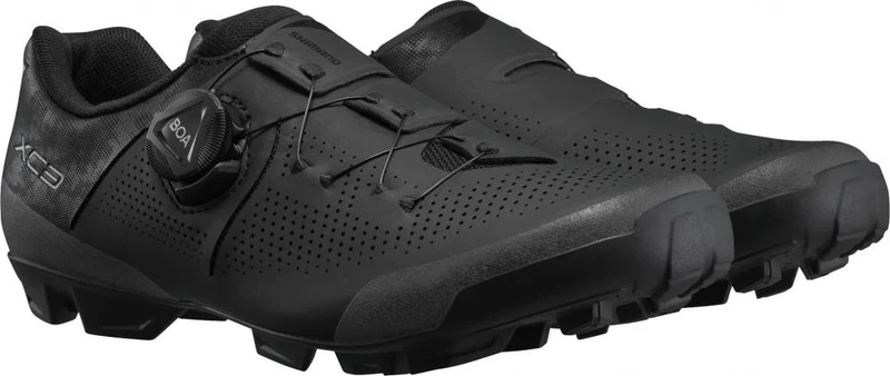 SHIMANO Fahrradschuhe XC302W Damen MTB SPD Fahrradschuhe 41 Schwarz