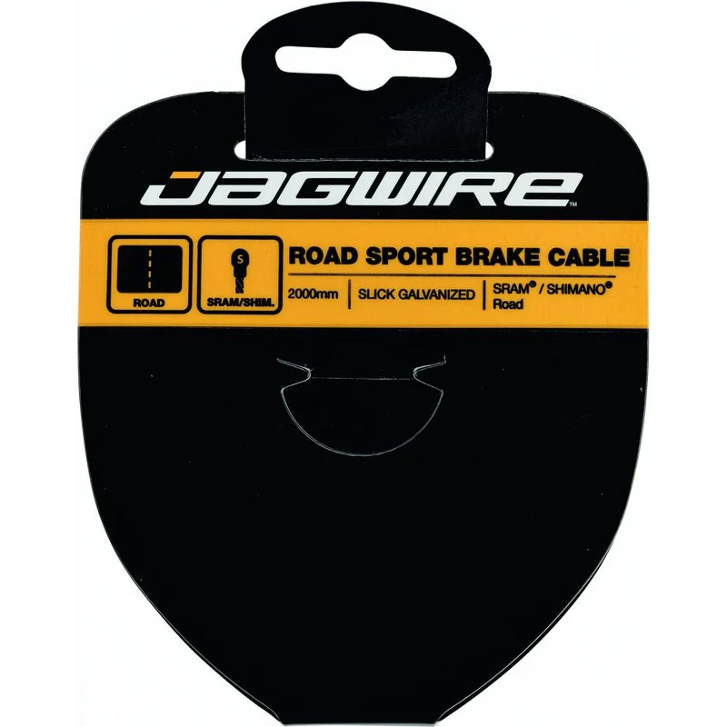 Jagwire Bremszug Road Sport Stahl verzinkt 1,5 x 2300 mm - vorgedehnt und geschliffen