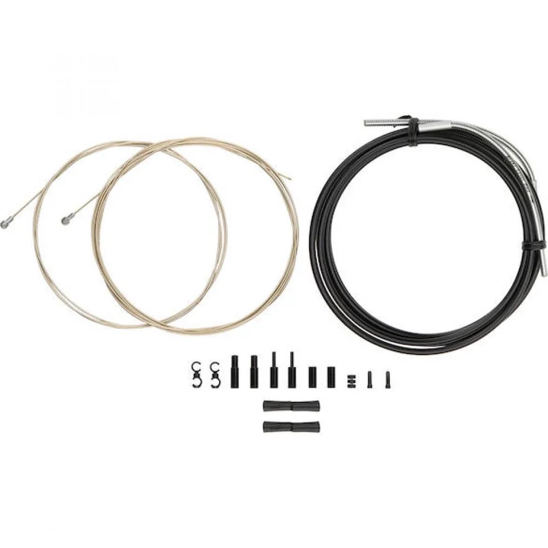 Jagwire Road Pro Bremszugset - Stealth Black für Shimano/SRAM