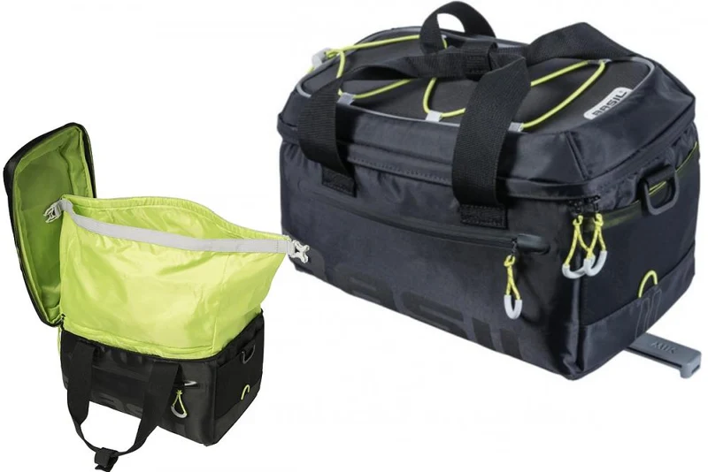 Basil Gepäckträgertasche Miles MIK 2.0 - 7 Liter - 29 5x18x17 5 cm IPX3 wasserdicht