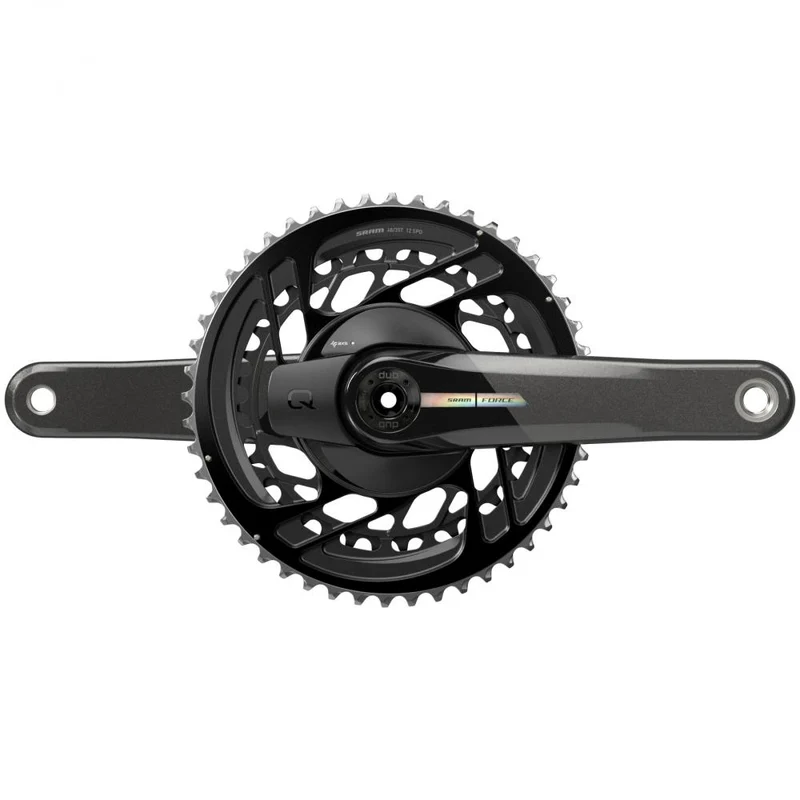 SRAM Force AXS Powermeter Kurbel 33/46 Zähne 167,5 mm DUB - präzise Leistungsmessung