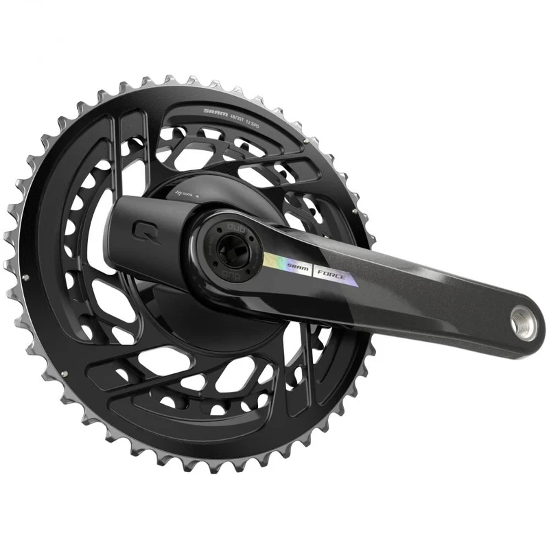 SRAM Force AXS Powermeter Kurbel 33/46 Zähne 167,5 mm DUB - präzise Leistungsmessung