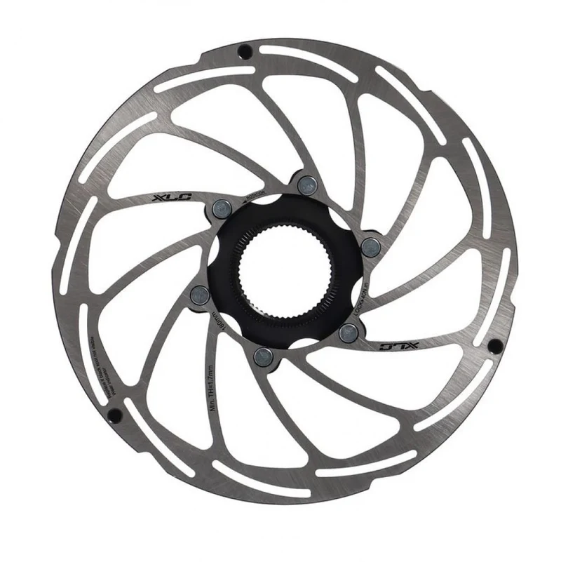XLC E-Bike Bremsscheibe BR-X138 Ø 180/2,0mm silber, centerlock